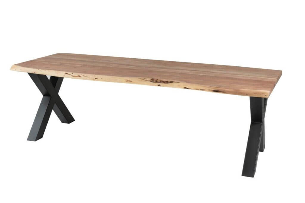 Acacia tafels recht, rond of ovaal